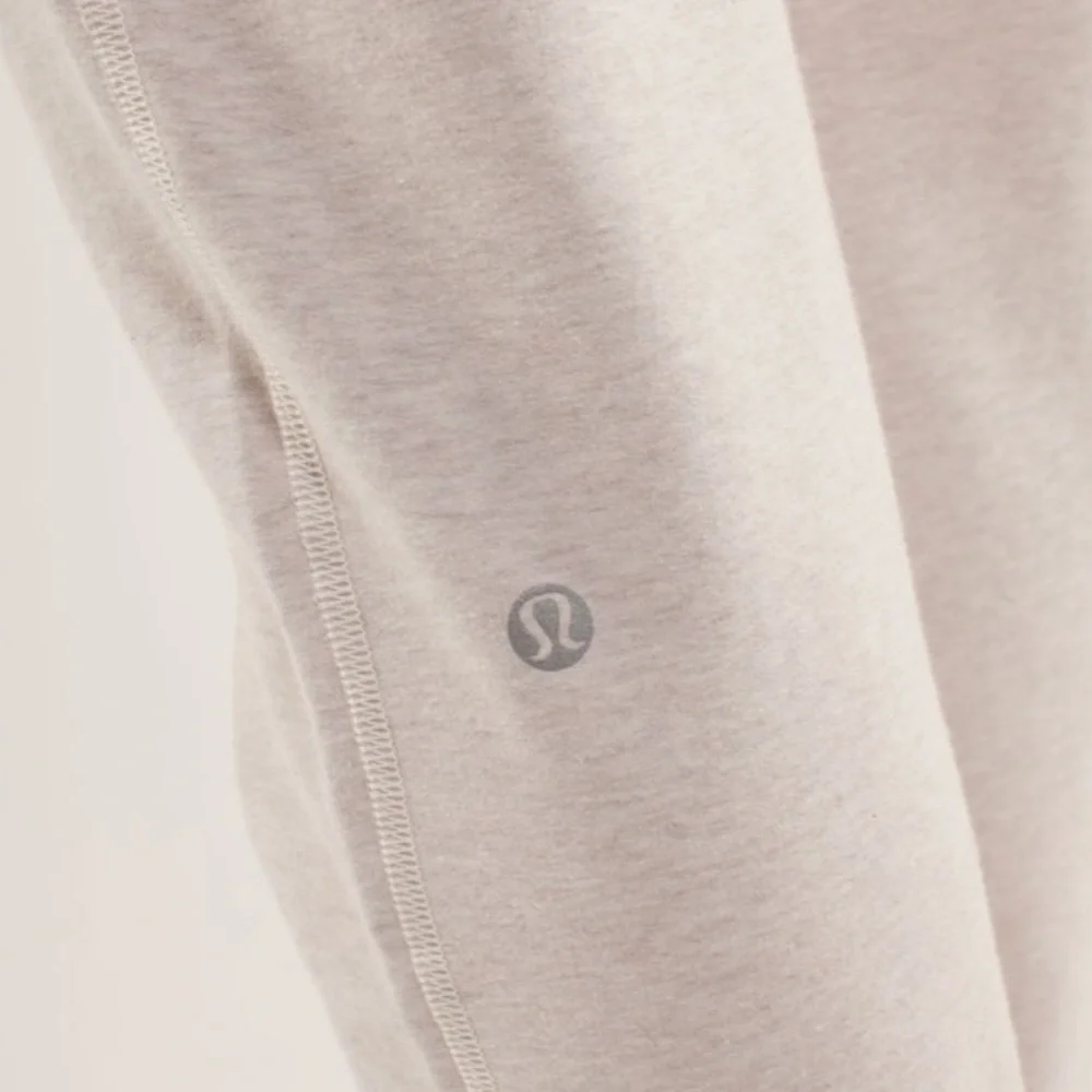 Lululemon Rejuvenate Sweat Pant size 10 in Dune zip pockets